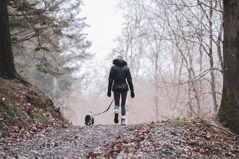 Woman on a Silent Stroll